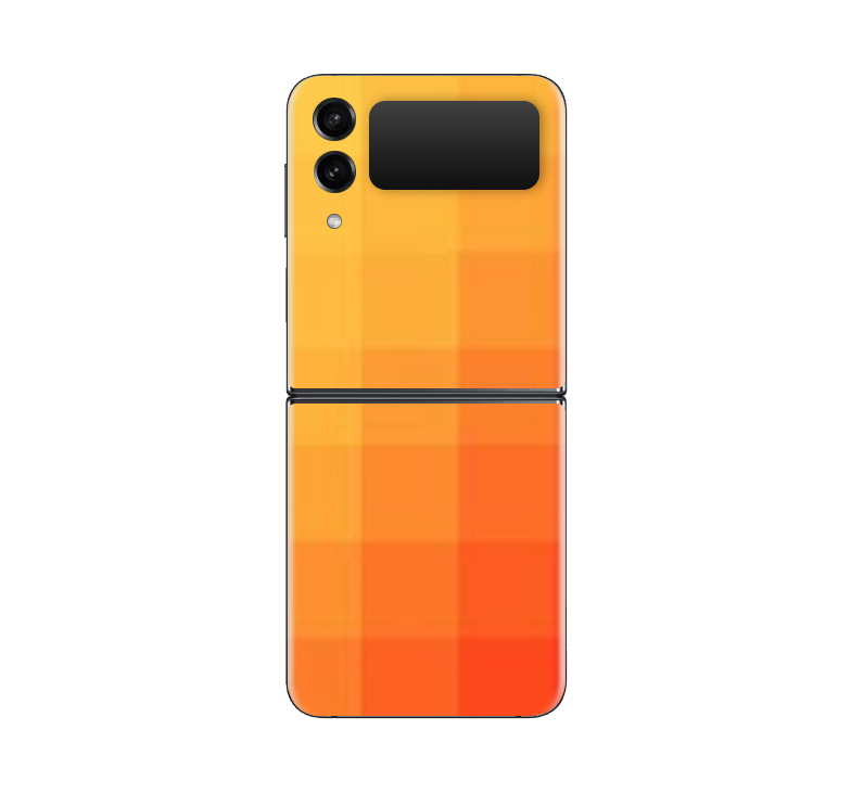 Galaxy Z flip 4 Orange