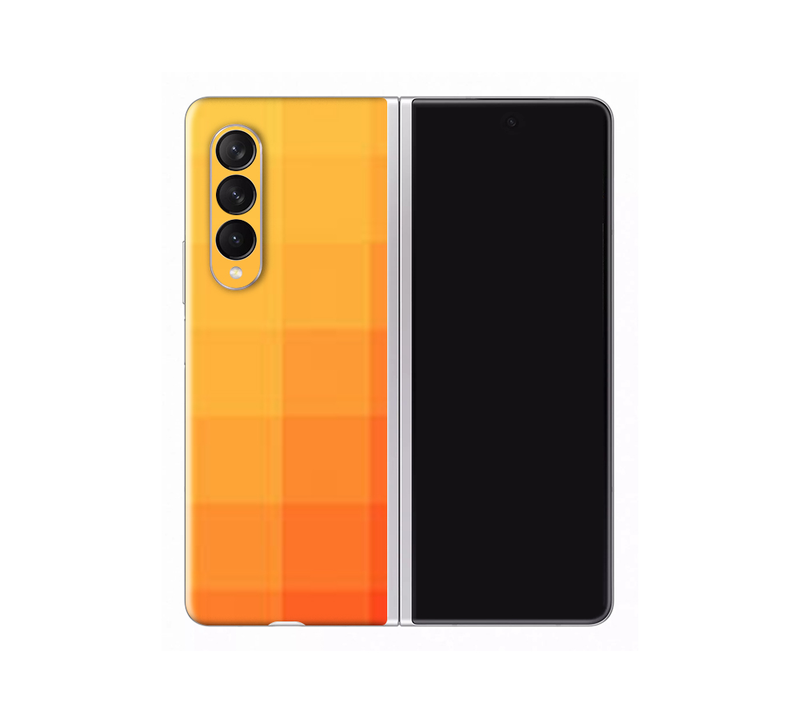 Galaxy Z Fold 3 Orange