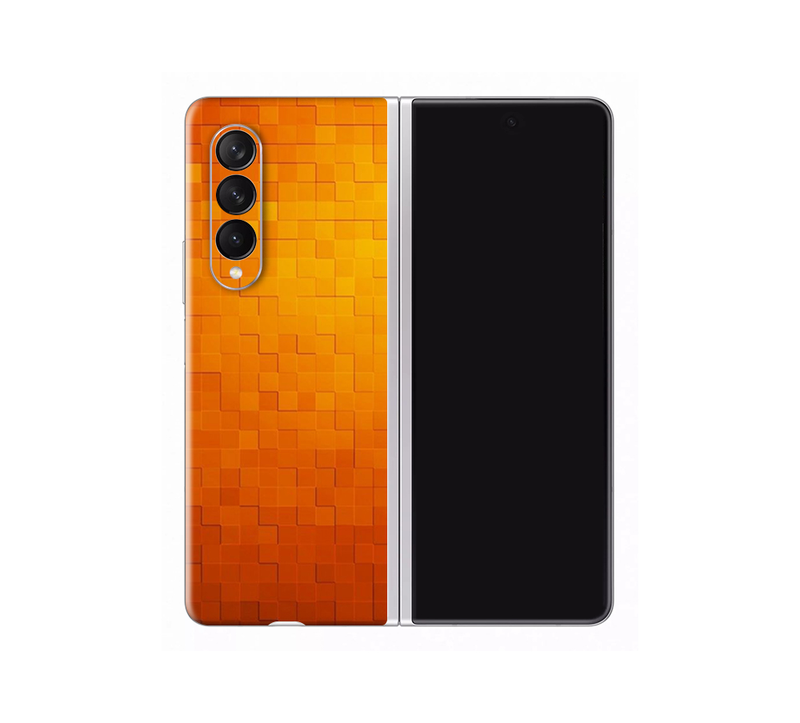 Galaxy Z Fold 3 Orange