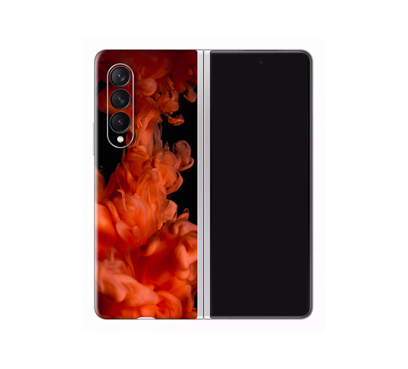 Galaxy Z Fold 3 Orange