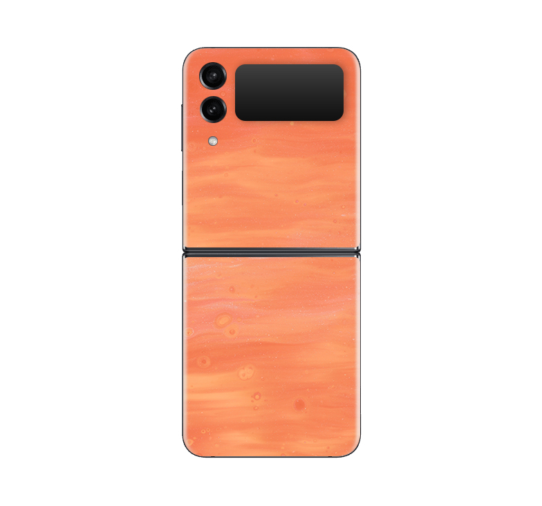Galaxy Z flip 4 Orange