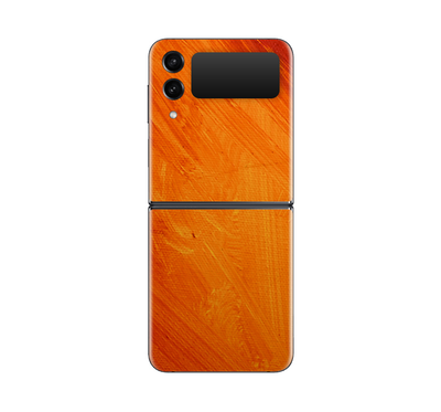 Galaxy Z flip 4 Orange