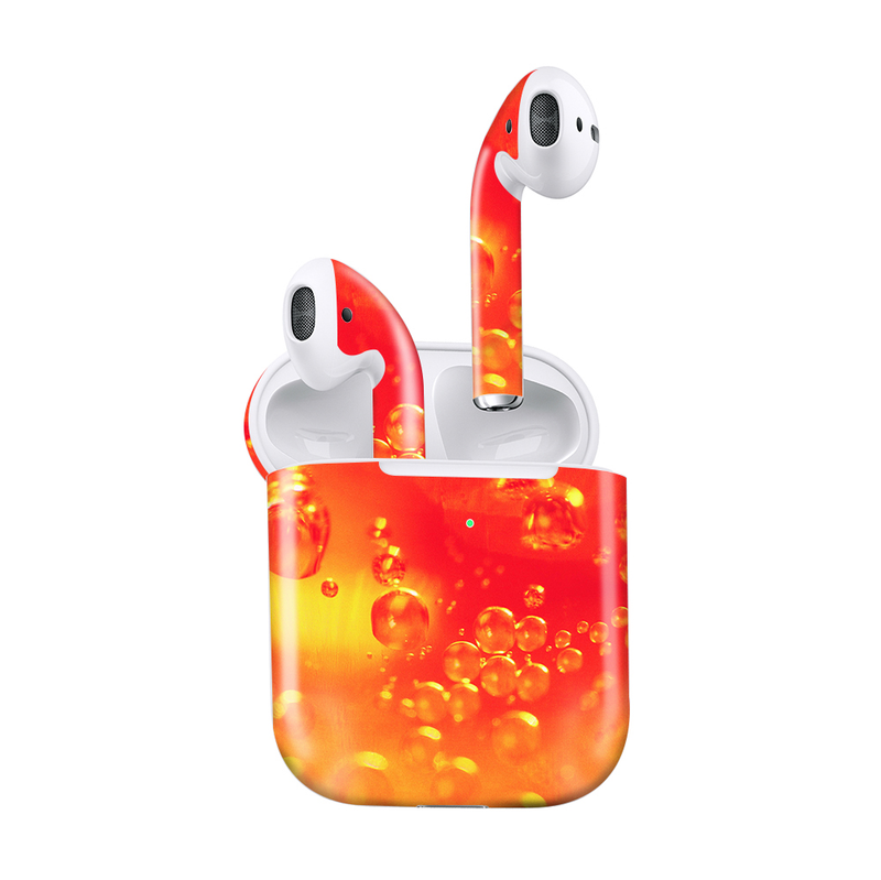 Apple Airpods 2nd Gen Wireless Charging Orange