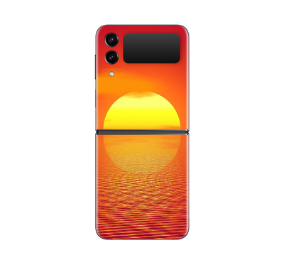 Galaxy Z flip 4 Orange