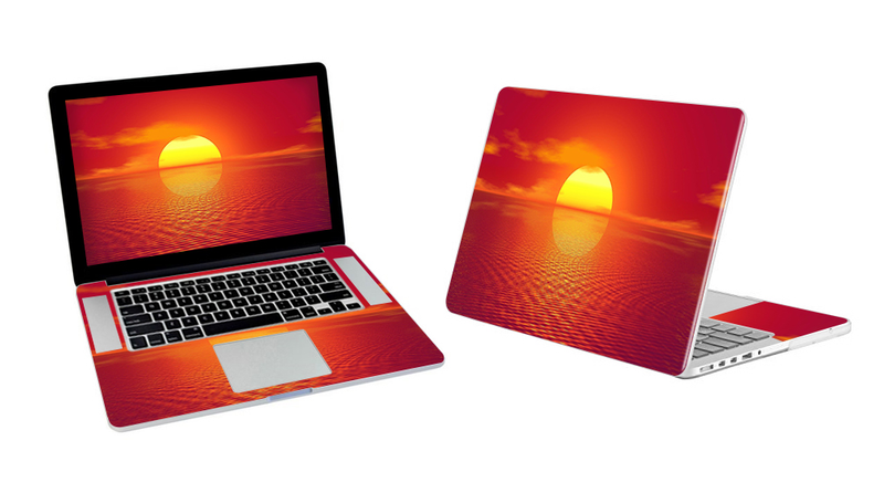 MacBook Pro 17 Orange