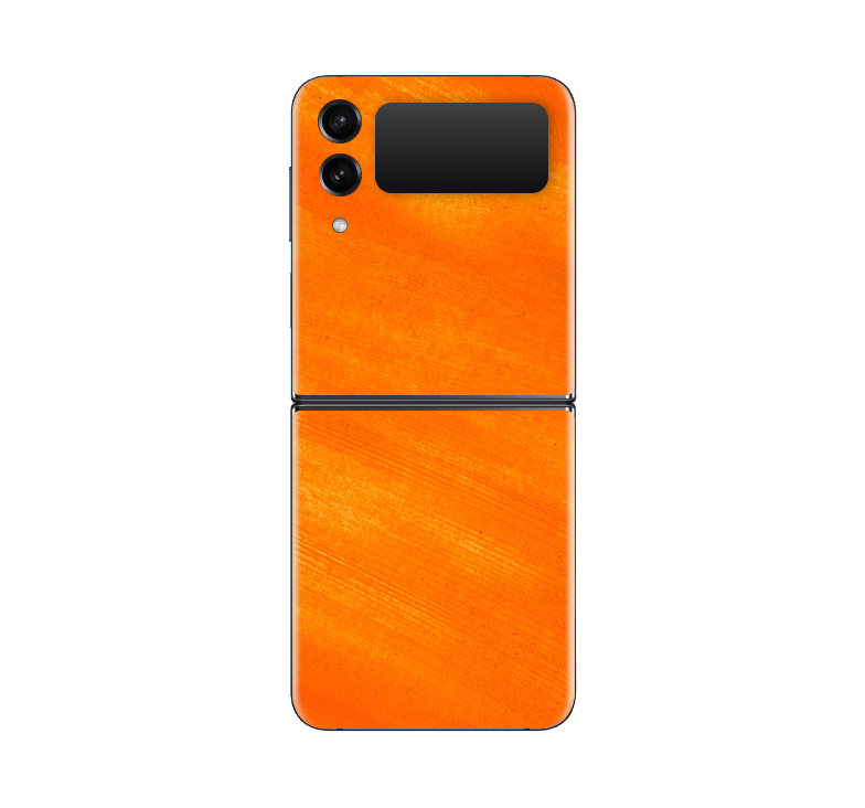 Galaxy Z flip 4 Orange