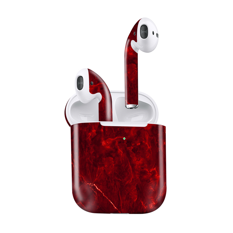 Apple Airpods 2nd Gen Wireless Charging Red