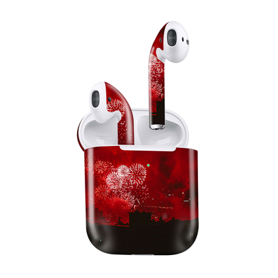 Apple Airpods 2nd Gen Wireless Charging Red