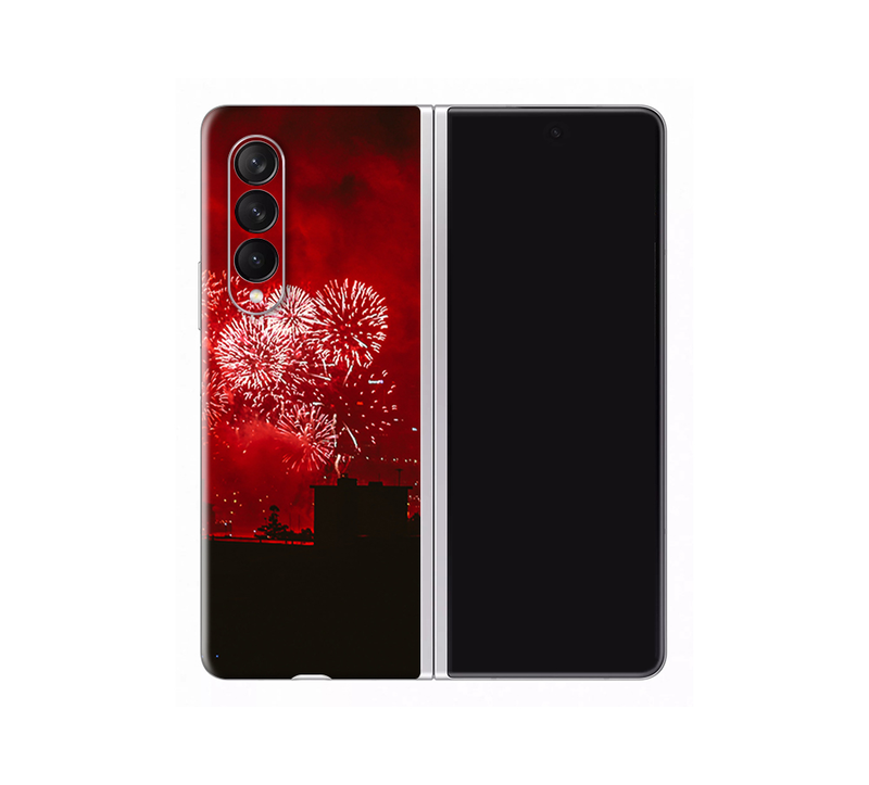 Galaxy Z Fold 3 Red