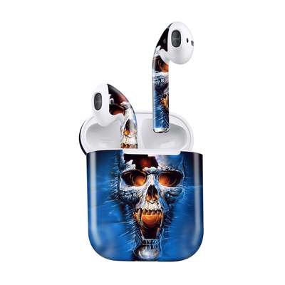 Apple Airpods 2nd Gen Wireless Charging Skull