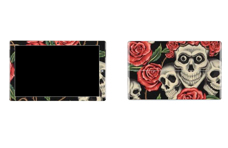 Microsoft Surfaces Pro 3 Skull