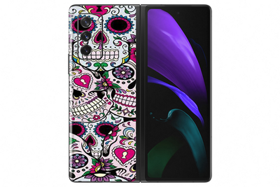 Galaxy z Fold 2 Skull