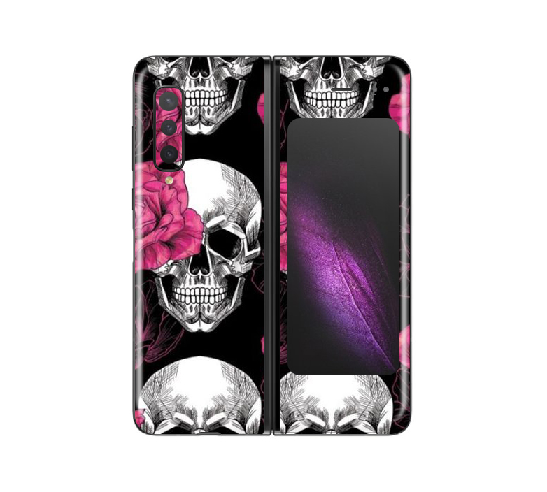 Galaxy Fold Skull