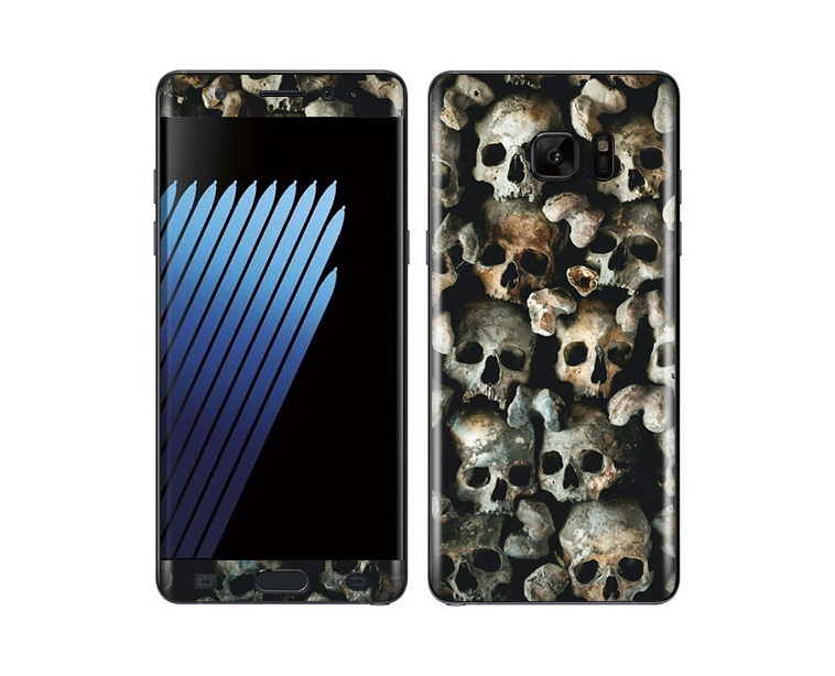 Galaxy Note 7 Skull