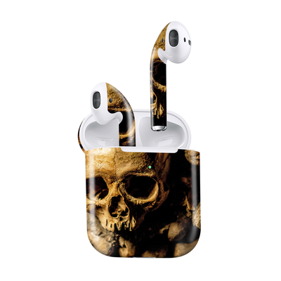 Apple Airpods 2nd Gen Wireless Charging Skull