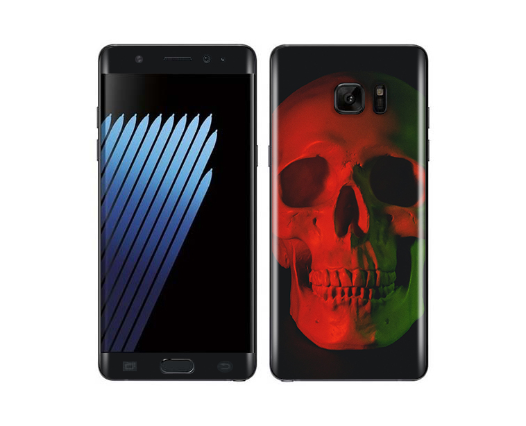 Galaxy Note 7 Skull