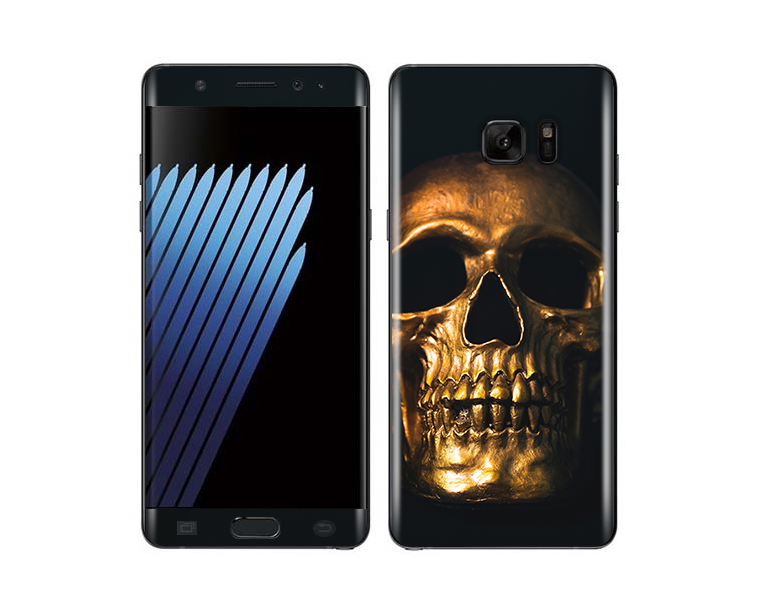 Galaxy Note 7 Skull