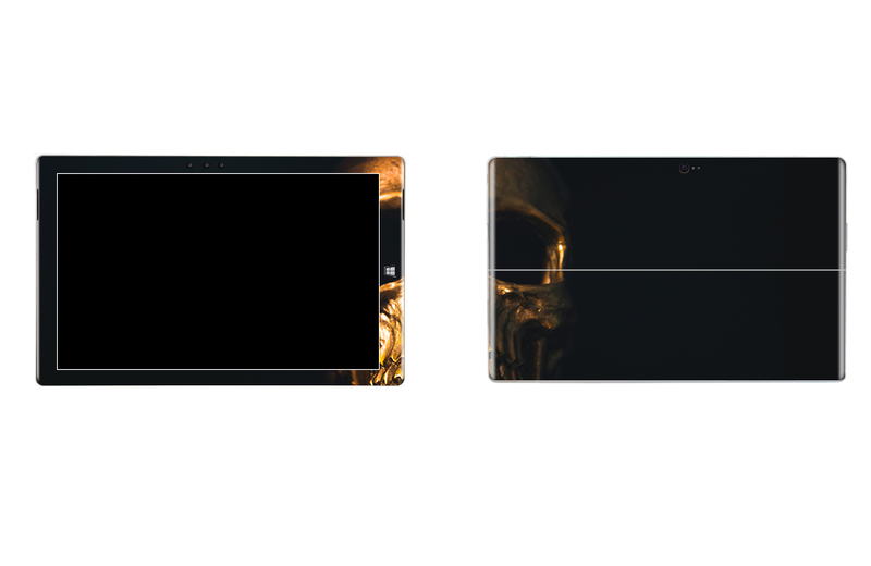Microsoft Surfaces Pro 3 Skull