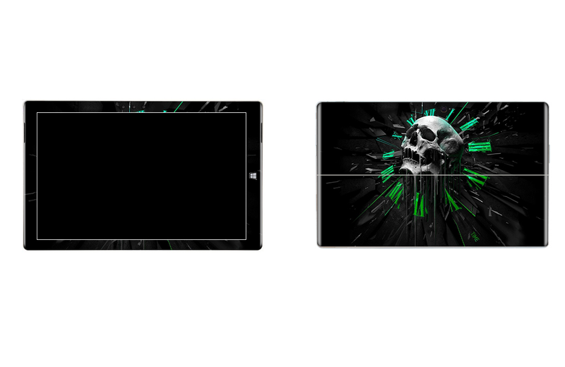 Microsoft Surface Pro 3 Skull