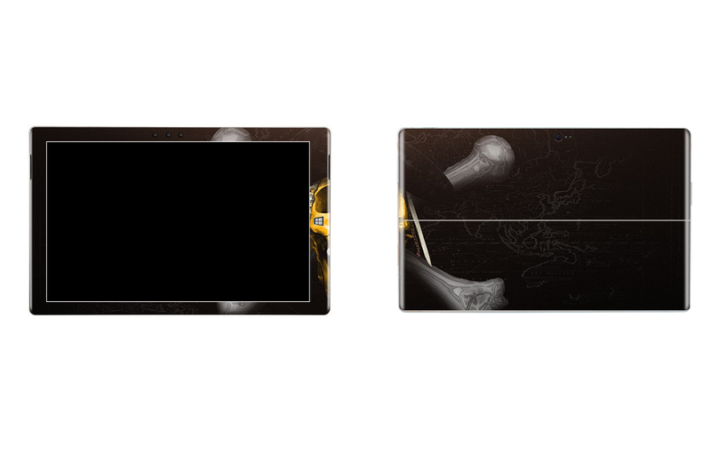 Microsoft Surfaces Pro 3 Skull