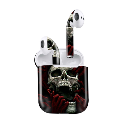 Apple Airpods 2nd Gen Wireless Charging Skull