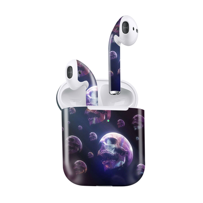 Apple Airpods 2nd Gen Wireless Charging Skull