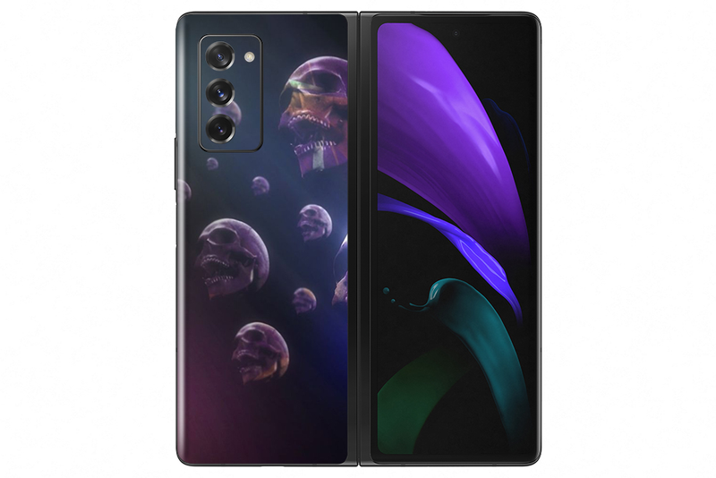 Galaxy z Fold 2 Skull