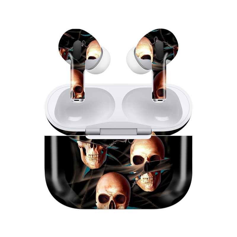 Apple Airpods Pro 2nd  Gen Skull