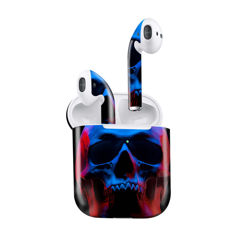 Apple Airpods 2nd Gen Wireless Charging Skull