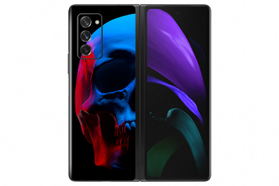 Galaxy z Fold 2 Skull