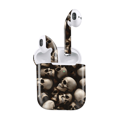 Apple Airpods 2nd Gen Wireless Charging Skull