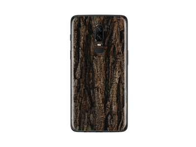 OnePlus 6 wood Grains