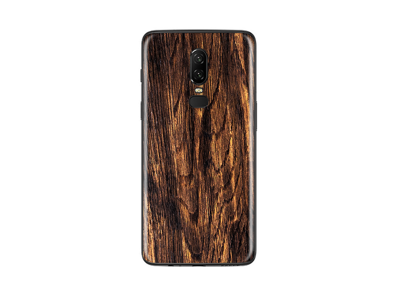 OnePlus 6 wood Grains