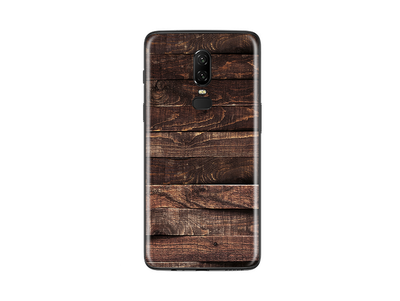 OnePlus 6 wood Grains