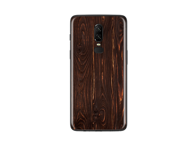 OnePlus 6 wood Grains