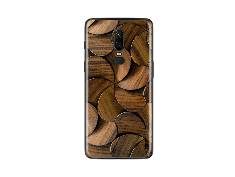 OnePlus 6 wood Grains