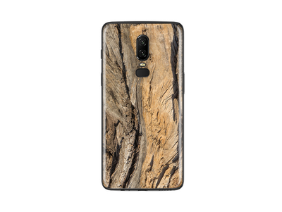 OnePlus 6 wood Grains