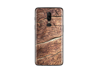 OnePlus 6 wood Grains