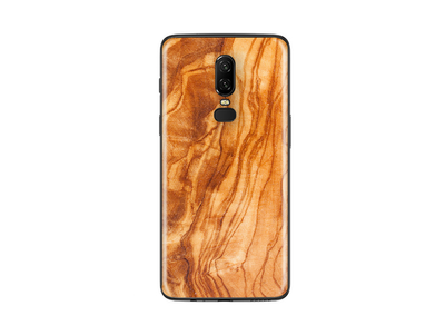OnePlus 6 wood Grains