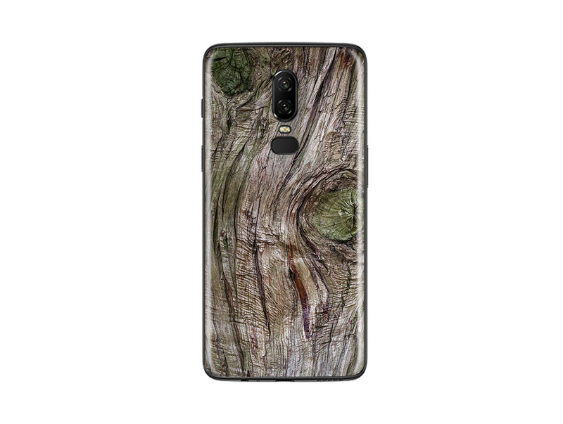 OnePlus 6 wood Grains