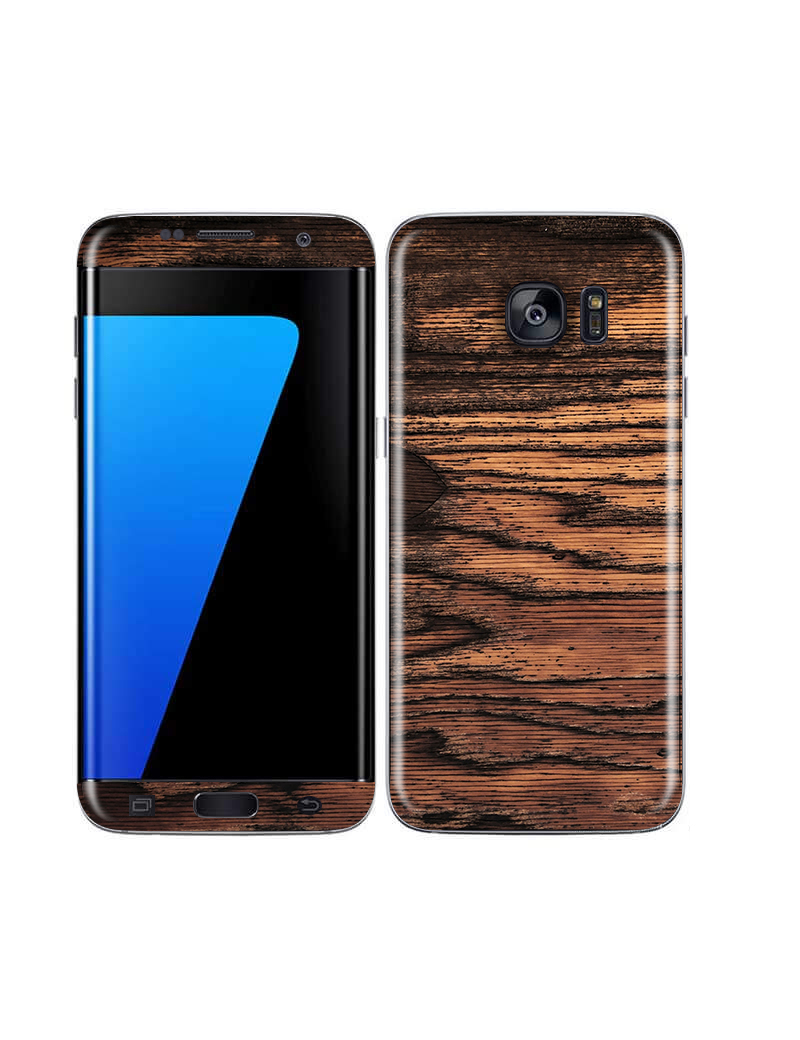 Galaxy S7 Edge Wood Grains