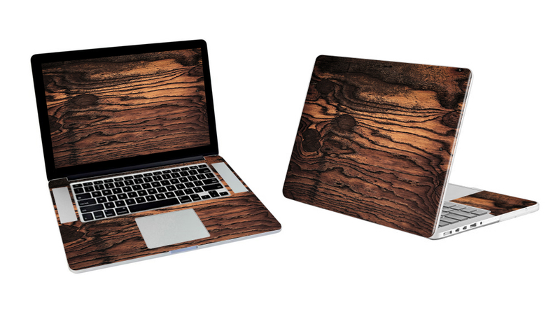 MacBook Pro 17 Wood Grains