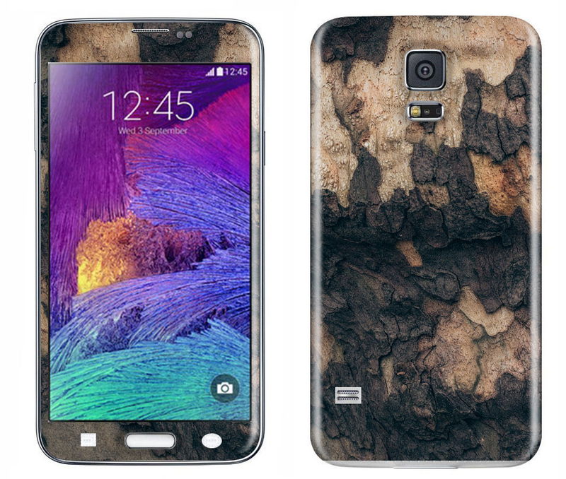 Galaxy S5 Wood Grains