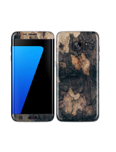 Galaxy S7 Edge Wood Grains