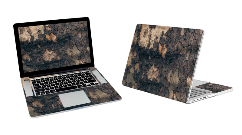 MacBook Pro 17 Wood Grains