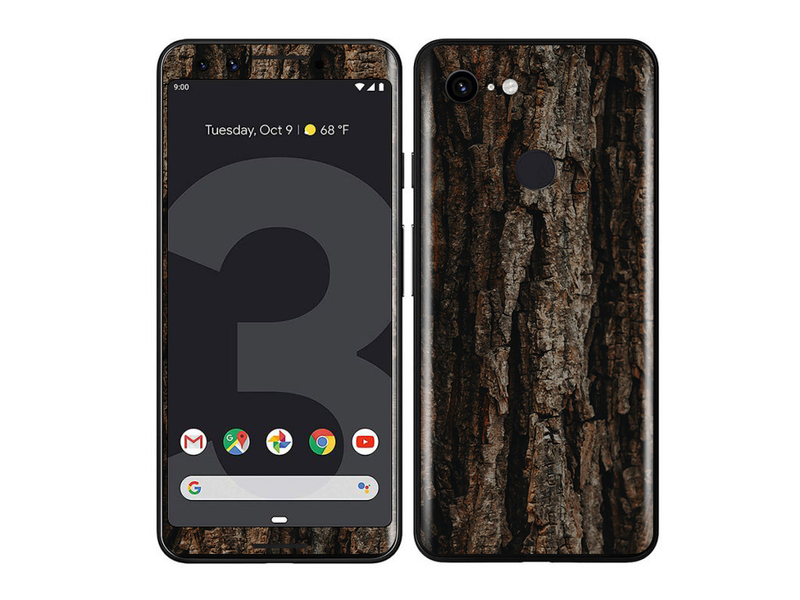 Google Pixel 3 Wood Grains