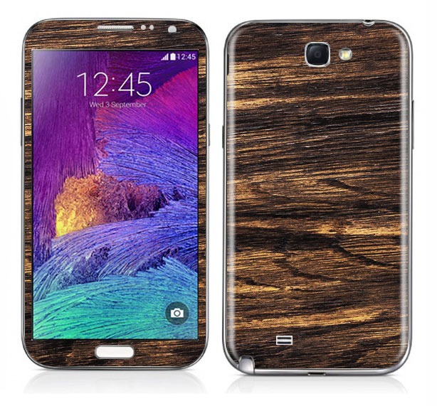 Galaxy Note 2 Wood Grains