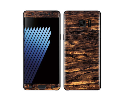 Galaxy Note 7 Wood Grains