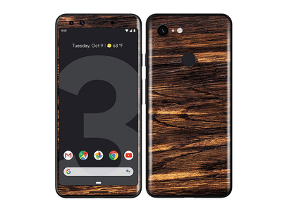 Google Pixel 3 Wood Grains