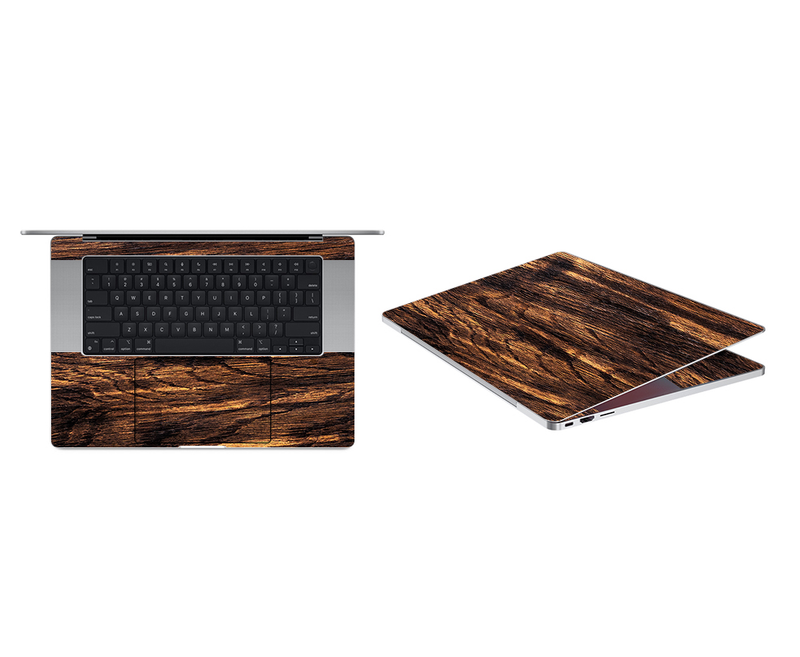 MacBook Pro 16 Late 2021 Wood Grains